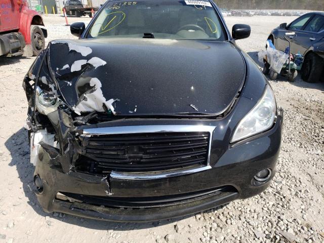 JN1BY1AR0DM601267 - 2013 INFINITI M37 X BLACK photo 7