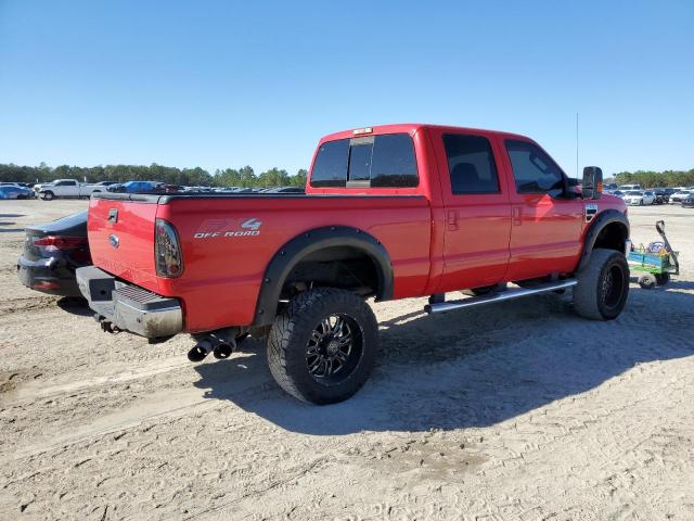 1FTSW2BR4AEA26751 - 2010 FORD F250 SUPER RED photo 3