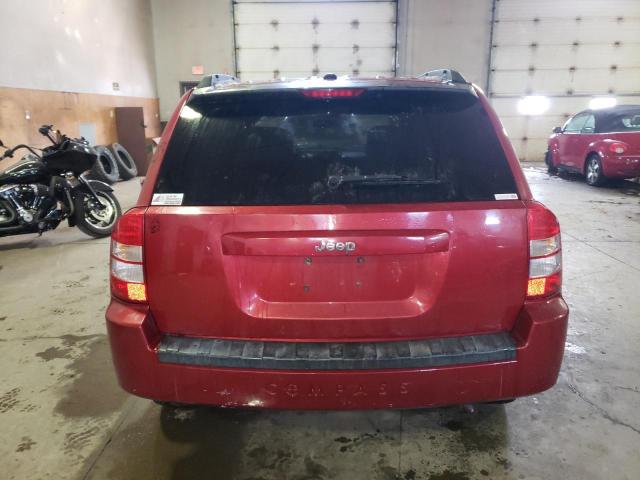 1J4FT47B59D245280 - 2009 JEEP COMPASS SP RED photo 6