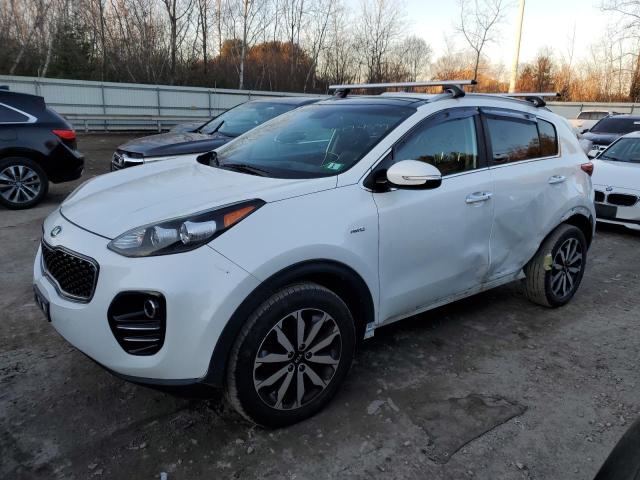 KNDPNCAC3H7042482 - 2017 KIA SPORTAGE E WHITE photo 1