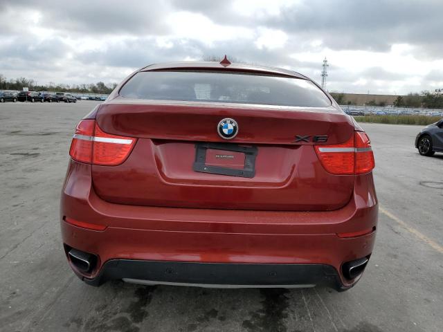 5UXFG8C58BLZ95980 - 2011 BMW X6 XDRIVE5 RED photo 6