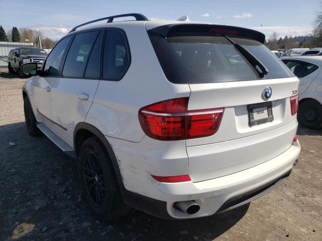 5UXZW0C59CL671097 - 2012 BMW X5 XDRIVE3 WHITE photo 3