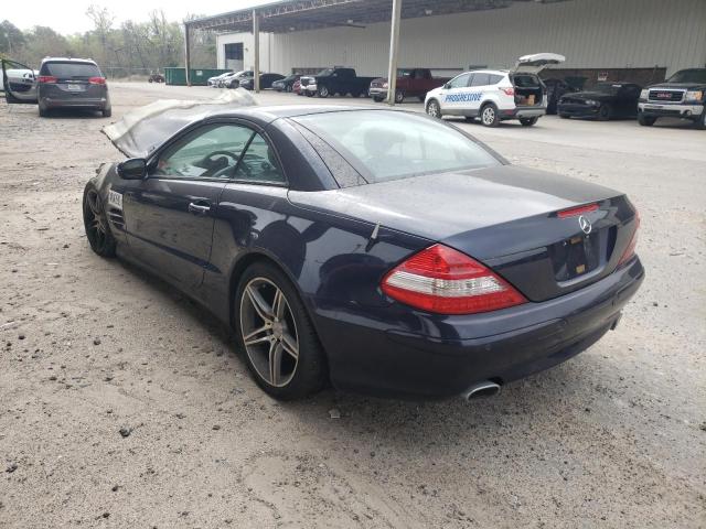 WDBSK75F83F057555 - 2003 MERCEDES-BENZ SL 500 BLUE photo 3