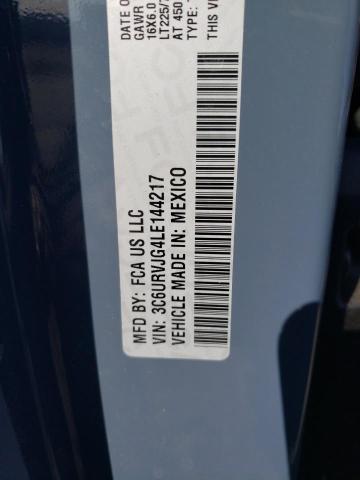 3C6URVJG4LE144217 - 2020 RAM PROMASTER ლურჯი ფოტო 12