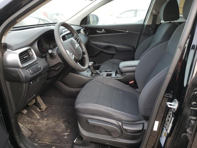 5XYPG4A33KG466741 - 2019 KIA SORENTO L BLACK photo 7