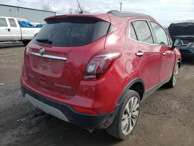 KL4CJASB0HB156872 - 2017 BUICK ENCORE PRE RED photo 4