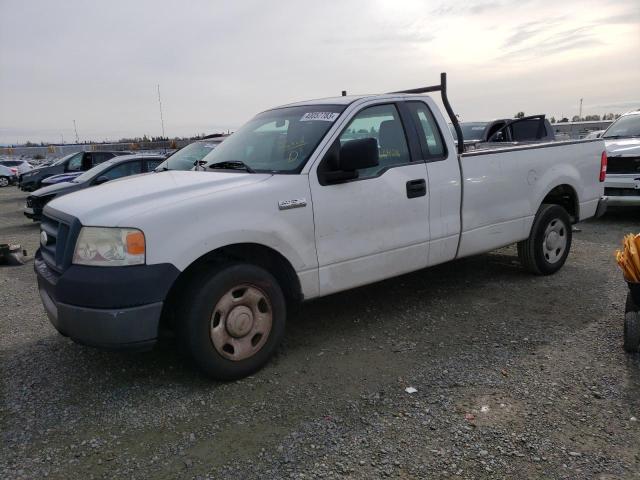 1FTRF12245NB57762 - 2005 FORD F-150 WHITE photo 1