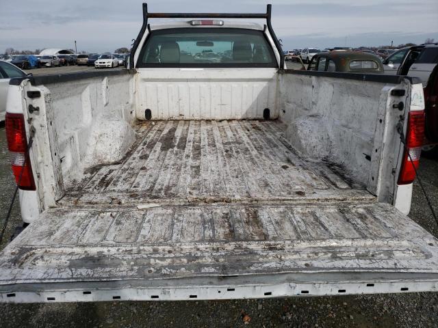 1FTRF12245NB57762 - 2005 FORD F-150 WHITE photo 10
