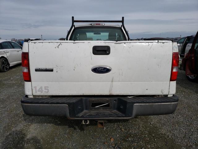 1FTRF12245NB57762 - 2005 FORD F-150 WHITE photo 6