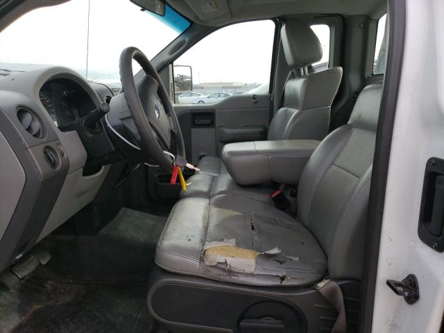 1FTRF12245NB57762 - 2005 FORD F-150 WHITE photo 7