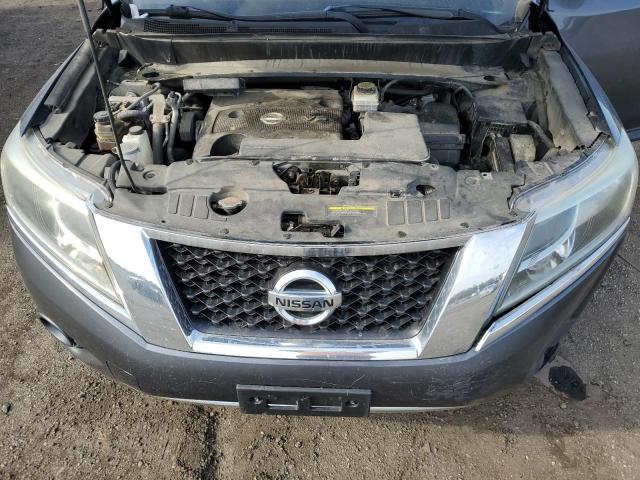5N1AR2MM7EC724367 - 2014 NISSAN PATHFINDER GRAY photo 12
