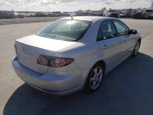 1YVHP80C385M16088 - 2008 MAZDA 6 I SILVER photo 4