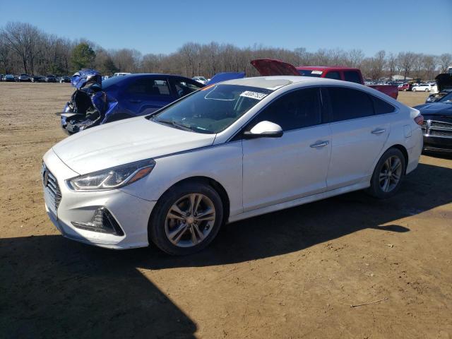 5NPE34AF6JH666260 - 2018 HYUNDAI SONATA SPO WHITE photo 1