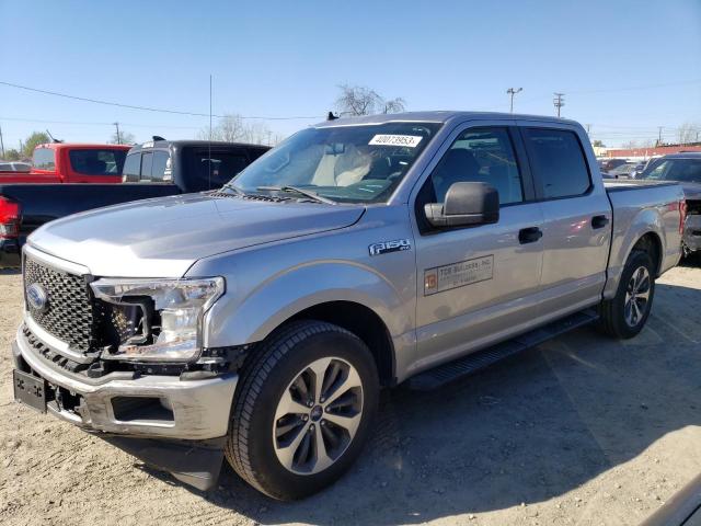 1FTEW1CP0LKD91078 - 2020 FORD F150 SUPER SILVER photo 1