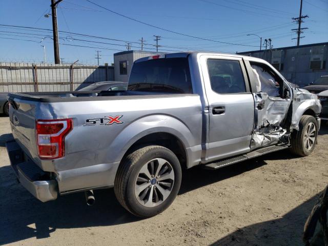 1FTEW1CP0LKD91078 - 2020 FORD F150 SUPER SILVER photo 3