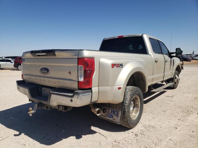 1FT8W3DT4JEB28043 - 2018 FORD F-350 TAN photo 4