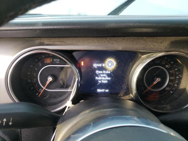 1C4HJXEN8KW593474 - 2019 JEEP WRANGLER U CHARCOAL photo 9