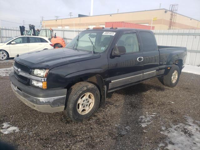 2GCEK19T631233084 - 2003 CHEVROLET SILVERADO BLACK photo 1