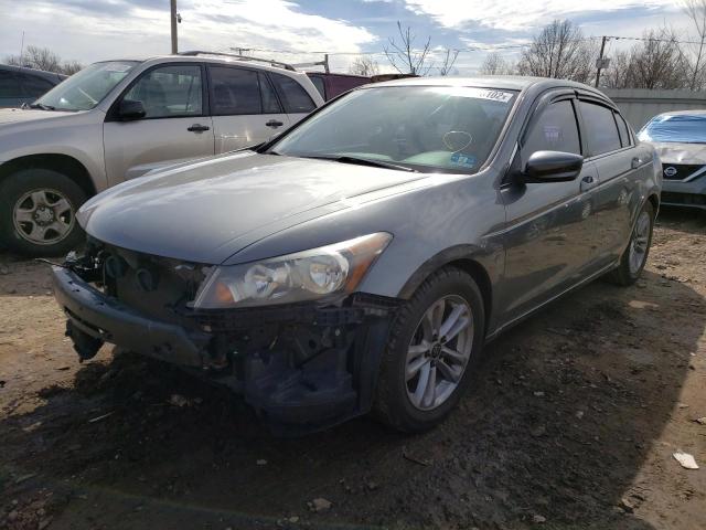 JHMCP26349C014371 - 2009 HONDA ACCORD LX GRAY photo 2