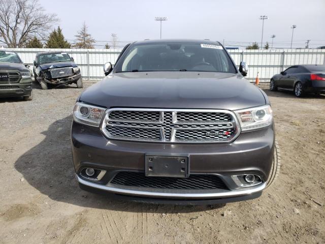 1C4SDJET6GC420053 - 2016 DODGE DURANGO CI GRAY photo 5