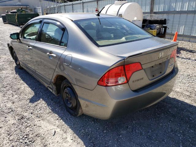 JHMFA36278S005728 - 2008 HONDA CIVIC HYBR GOLD photo 3