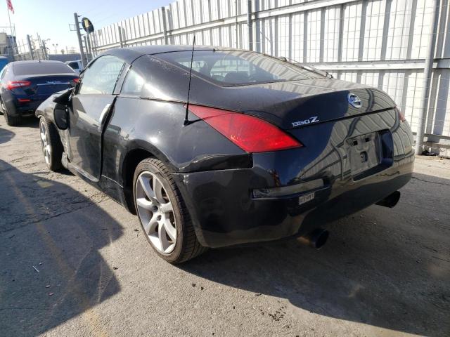 JN1AZ34E54M155601 - 2004 NISSAN 350Z COUPE BLACK photo 2