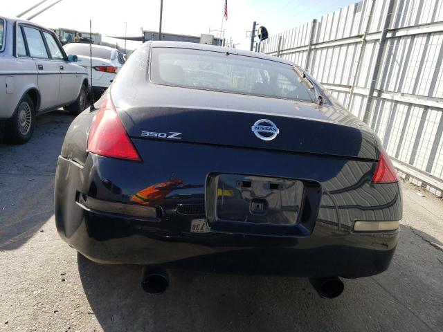 JN1AZ34E54M155601 - 2004 NISSAN 350Z COUPE BLACK photo 6