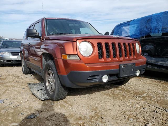 1C4NJPBB0CD687696 - 2012 JEEP PATRIOT SP ORANGE photo 4