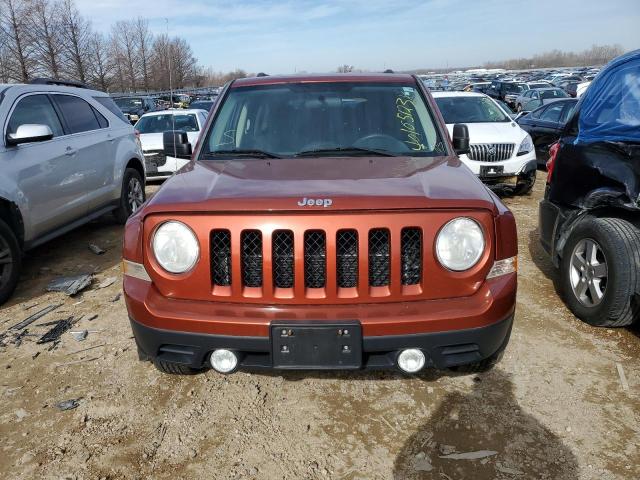 1C4NJPBB0CD687696 - 2012 JEEP PATRIOT SP ORANGE photo 5