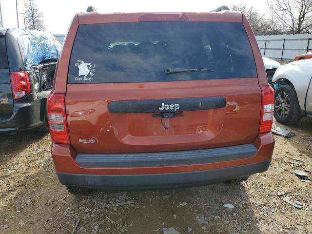 1C4NJPBB0CD687696 - 2012 JEEP PATRIOT SP ORANGE photo 6