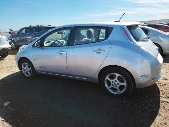 JN1AZ0CP7BT009351 - 2011 NISSAN LEAF SV SILVER photo 2