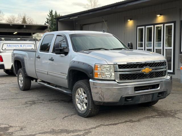 1GC1KXC86DF204300 - 2013 CHEVROLET SILVERADO SILVER photo 1