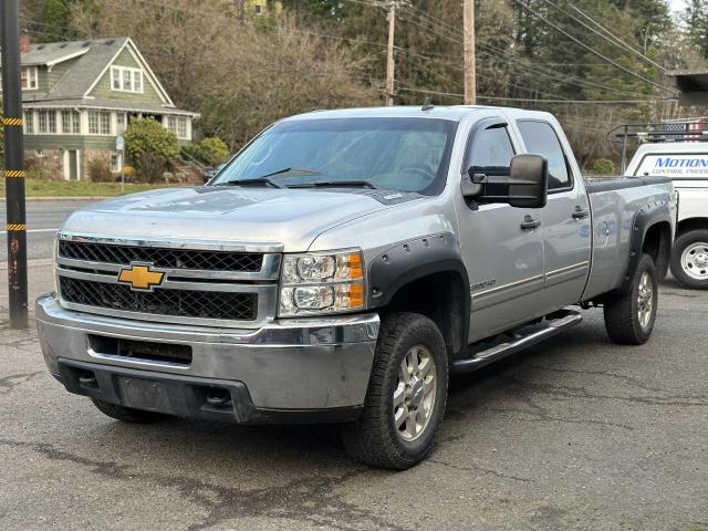 1GC1KXC86DF204300 - 2013 CHEVROLET SILVERADO SILVER photo 2