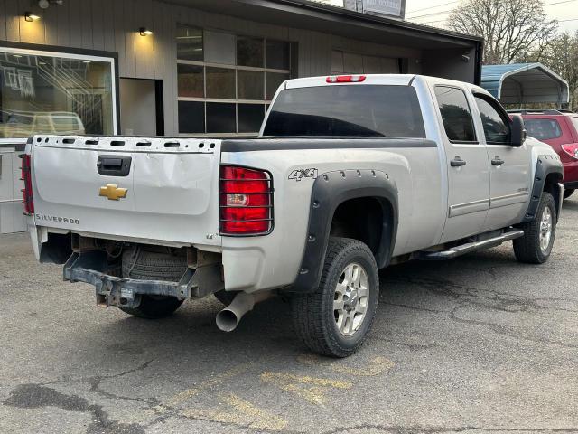 1GC1KXC86DF204300 - 2013 CHEVROLET SILVERADO SILVER photo 4