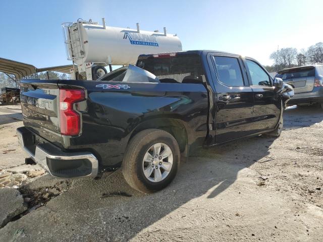 1GCUYDED1NZ122494 - 2022 CHEVROLET SILVERADO BLACK photo 3