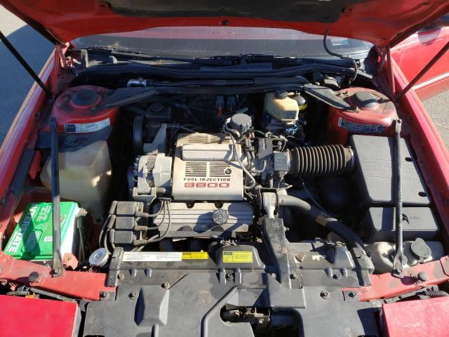 1G4EC33C0LB904584 - 1990 BUICK REATTA RED photo 11