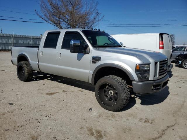 1FTSW21R68EA67474 - 2008 FORD F250 SUPER SILVER photo 4