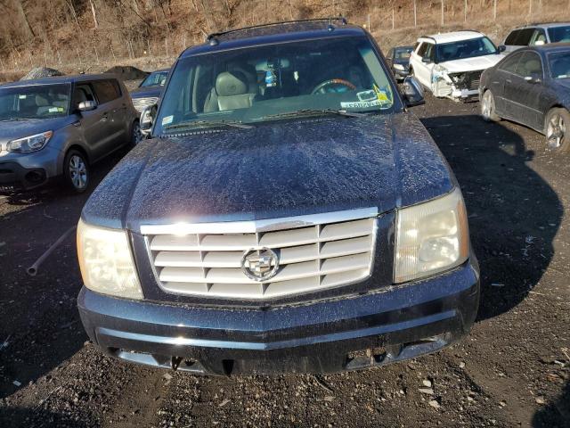 1GYEK63N54R236987 - 2004 CADILLAC ESCALADE L BLUE photo 5