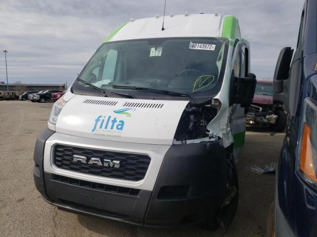 3C6TRVDG1LE142173 - 2020 RAM PROMASTER WHITE photo 2