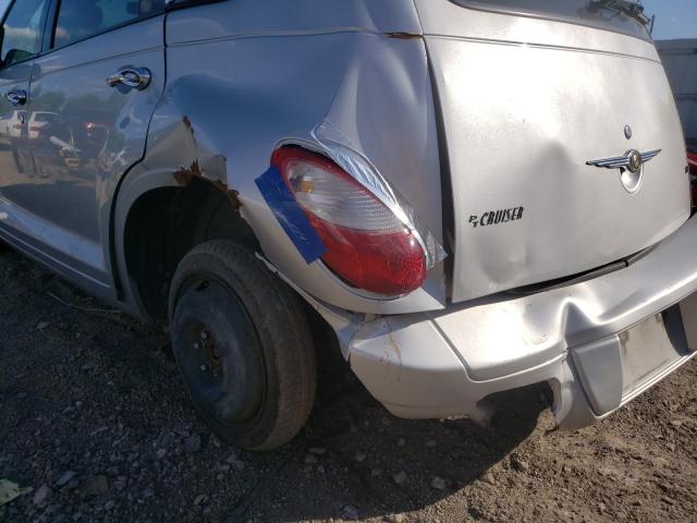 3A8FY58B58T115920 - 2008 CHRYSLER PT CRUISER SILVER photo 9