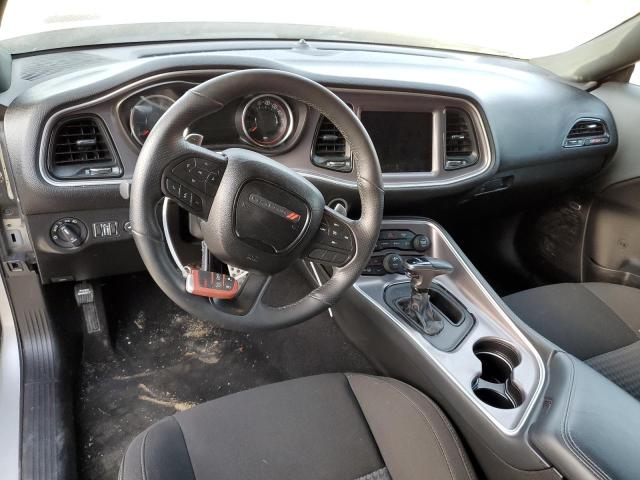 2C3CDZFJ5MH677184 - 2021 DODGE CHALLENGER SILVER photo 8