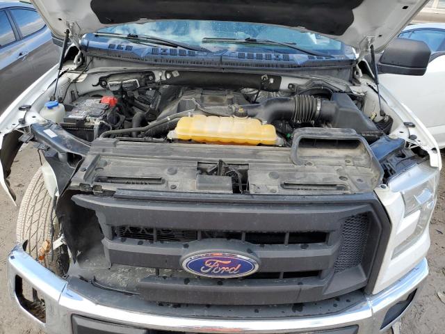 1FTEX1EP3FFC07839 - 2015 FORD F150 SUPER WHITE photo 11