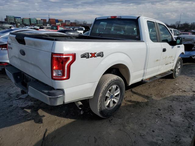 1FTEX1EP3FFC07839 - 2015 FORD F150 SUPER WHITE photo 3