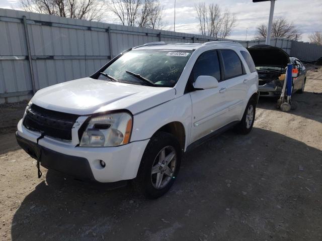 2CNDL73F866037990 - 2006 CHEVROLET EQUINOX WHITE photo 2