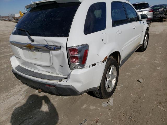 2CNDL73F866037990 - 2006 CHEVROLET EQUINOX WHITE photo 9