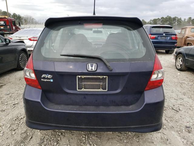 JHMGD386X8S034801 - 2008 HONDA FIT SPORT BLUE photo 6