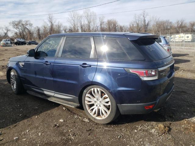 SALWR2WF3EA393364 - 2014 LAND ROVER RANGE ROVE BLUE photo 2