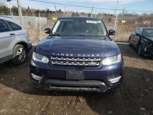 SALWR2WF3EA393364 - 2014 LAND ROVER RANGE ROVE BLUE photo 5