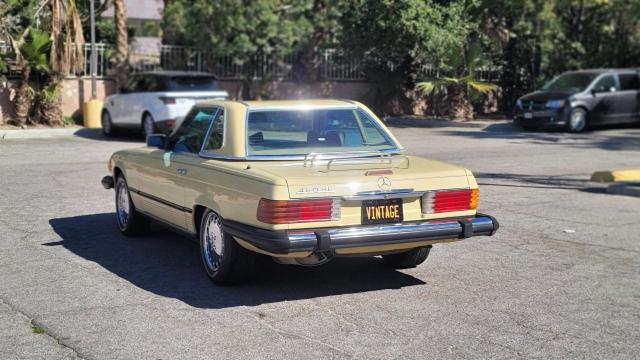 10704412057164 - 1979 MERCEDES-BENZ 450 SL YELLOW photo 3