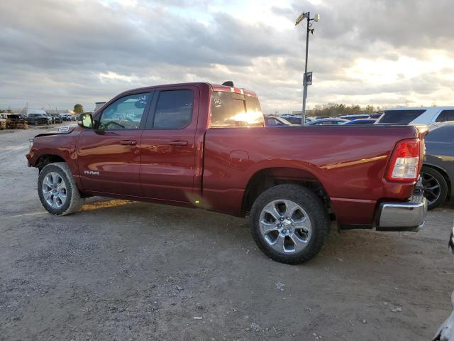 1C6RREBT8NN126304 - 2022 RAM 1500 BIG H BURGUNDY photo 2